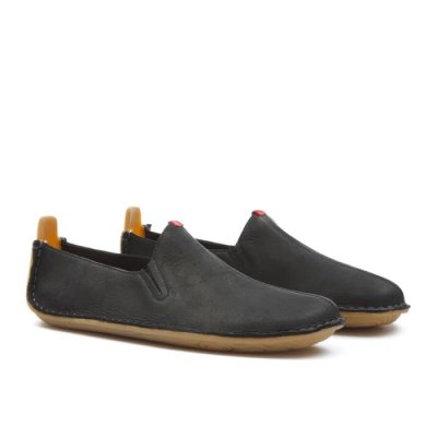 Vivobarefoot Ababa II Soul of Africa - Miesten Kangaskengät Mustat - NOK481629